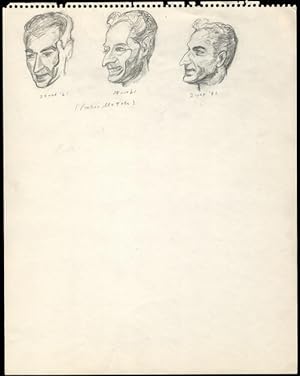 Three Male Faces