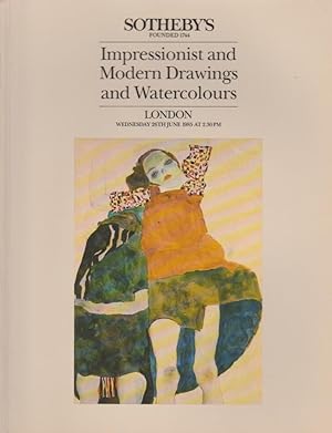 Impressionist and Modern Drawings and Watercolours, London Wednesday, 26th June 1985