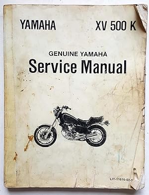 Yamaha XV500K Genuine Yamaha Service Manual (LIT-11616-03-51)