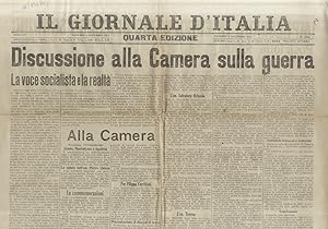 GIORNALE (IL) d'Italia. Quarta edizione. Anno XV. Venerdì 3 dicembre 1915.