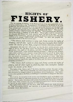 RIGHTS OF FISHERY