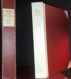 Robert Louis Stevenson Hitherto Unpublished Prose Writings - Slipcased