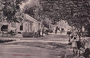 Sudder Bazar Jhansi Whisky House Antique Indian Postcard