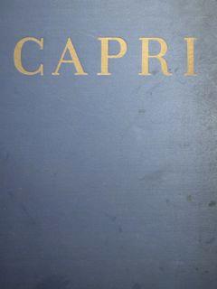 Capri. Visioni architettoniche di Gio. Batt. Ceas. Introduzione di L. Parpagliolo ed uno studio d...