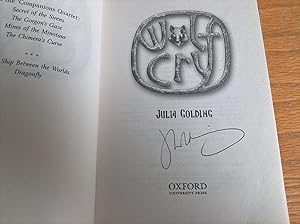 Wolf Cry - signed first edition pbo