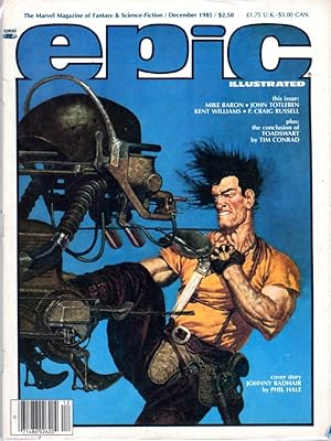 Epic Illustrated Magazine December 1985 Number 33 Volume 1
