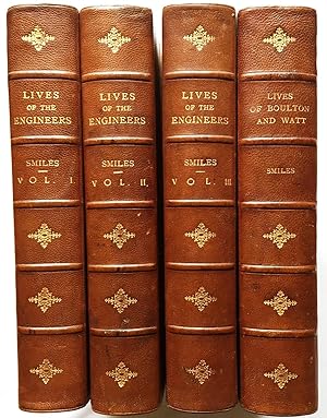 Lives of the Engineers with an Account of their Principal Works (3 volume set) + Lives of Boulton...