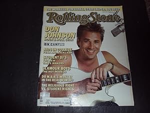 Rolling Stone #483 Sep 25 1986 Don Johnson; AIDS; The Monkees