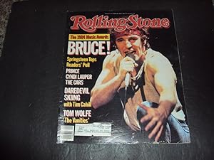 Rolling Stone #442 Feb 28 1985 Springstein; Prince; The Cars; Cyndi Lauper