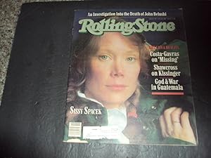 Rolling Stone #369 May 13 1982 Sissy Spacek; John Belushi; Kissinger