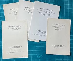 HISTORICAL REPRINTS, SOURCES OF NORTHWEST HISTORY - 5 SEPARATE PUBLICATIONS