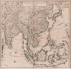 Carte des Indes et de la Chine. [Map of China and the East Indies] First edition.