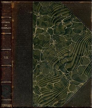 Oeuvres de Champlain Publiees sous le Patronage de L'Universite Laval Vol. 1 and 2 by C.-H. Laver...