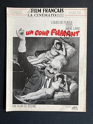 LE FILM FRANCAIS-LA CINEMATOGRAPHIE FRANCAISE-N°1252-19 JUILLET 1968-LOUIS DE FUNES