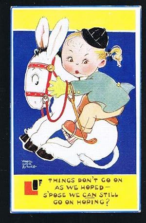 If Things Don't Go as We Hoped Horse & Rider Postcard