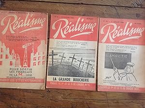 Revues REALISME 1948 - 1949