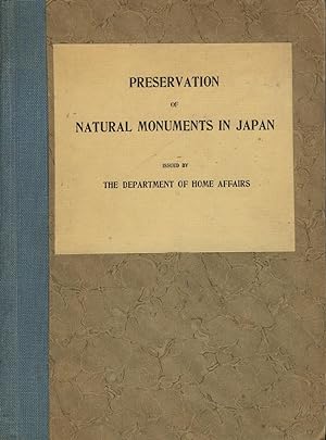 Preservation of natural monuments in Japan