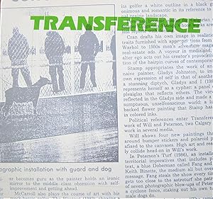 Transference. Don Corman, Chris Cran, Billy J. McCarroll, Steve Peterson, Arlene Stamp, and John ...