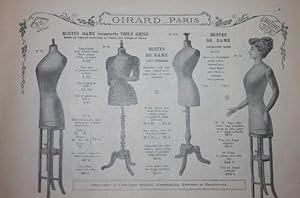 [Trade Catalogue] Bustes & Mannequins. Articles d'Etalage. E. Girard. Paris