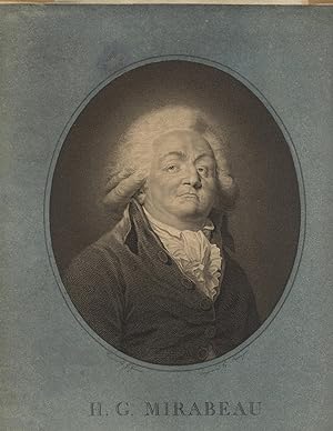 H. G. Mirabeau. Drawn by J. Guerin. Engraved by Fiesinger