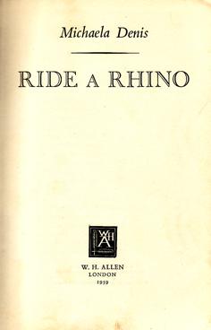 Ride a Rhino