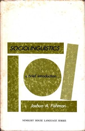 Sociolinguistics: a Brief Introduction