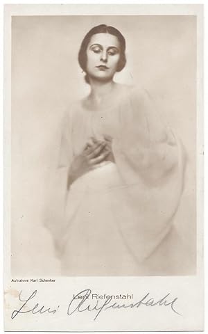[Photo Postcard of] Leni Riefenstahl