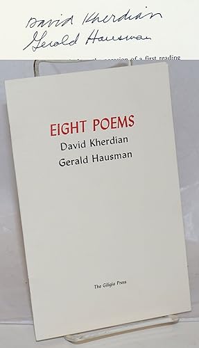 Eight Poems signed limited chapbook