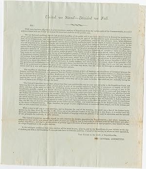 Democratic Republicans Warn Against Federalist Resurgence in Wake of Embargo Act