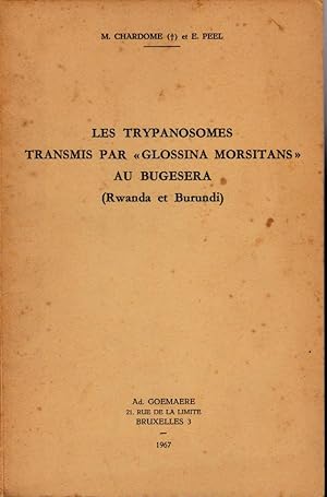 Les trypanosomes transmis par "glossina morsitans" au Bugesera (Rwanda et Burundi)