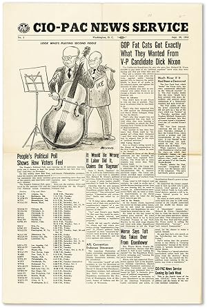 CIO-PAC News Service. No. 4 (Sept. 29, 1952)