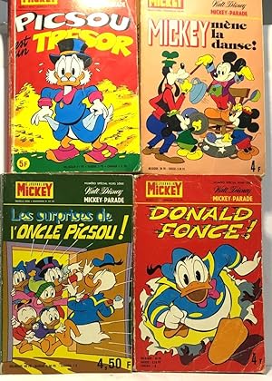14 numéros de Mickey Parade entre 1975 et 1979