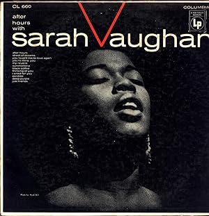 after hours with Sarah Vaughan (VINYL JAZZ LP)
