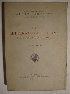 La letteratura italiana nel secolo decimonono (Voll. I, II, III, IV)
