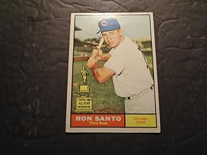 Ron Santo Rookie Baseball Card Topps 1960 #35