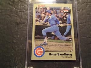 Ryne Sandberg #507 1983 Fleer Baseball Card