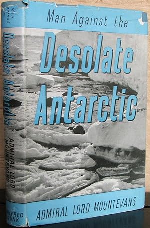 Man Against the Desolate Antarctic