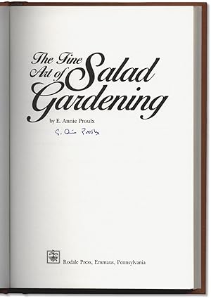 The Fine Art of Salad Gardening.