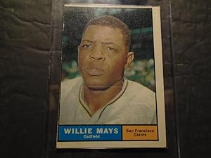 Willie Mays Baseball Card Topps 1961 #150