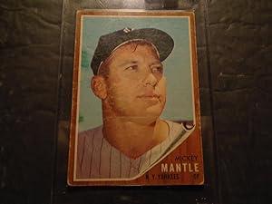 Mickey Mantle Baseball Card Topps 1962 #200