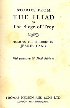 Stories from The Iliad or The Siege of Troy