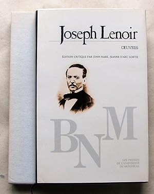 Joseph Lenoir. Oeuvres