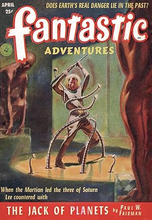 Fantastic Adventures Magazine: 2 issues, April 1952-V14, #2 & Dec 1952-V14, #12