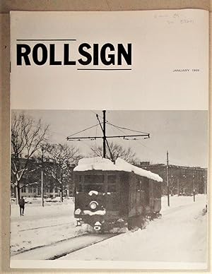 Rollsign [Journal] - Boston Street Railway Association [8 Issues] Vol 6, 1969