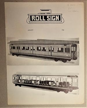 Rollsign [Journal] - Boston Street Railway Association [7 Issues] 1968
