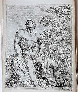 [Original etching/ets] Two Niobids ['Segmenta nobilium signorum et statuarum.'], 1638 /Twee Niobi...
