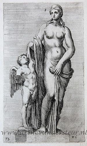 [Antique print, etching/ets, Rome] Venus Felix ['Segmenta nobilium signorum et statuarum.'], publ...
