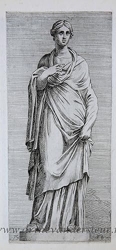 [Antique print, etching/ets, Rome] Vibia Sabina ['Segmenta nobilium signorum et statuarum.'], pub...