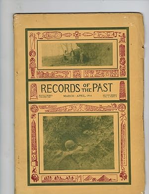 RECORDS OF THE PAST. March-April, 1914