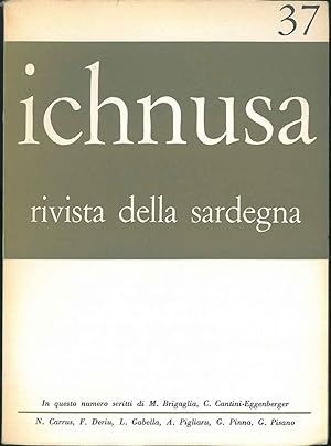Ichunusa. Rivista della Sardegna. N° 37.